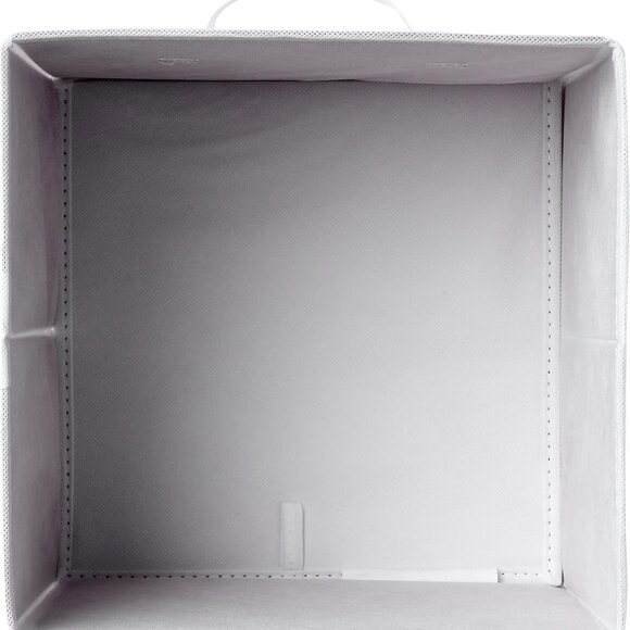 Home Essentials Collapsible Storage Container, 10.5 x 11, Purple - Picture 3 of 5